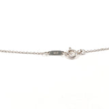 TIFFANY&Co. Necklace Heart ribbon Silver925/K18 yellow gold Silver Silver Women Second hand