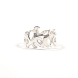 TIFFANY & CO. Ring Love & kiss Paloma Picasso Sterling Silver 925 US Size 5.25 Women