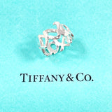TIFFANY & CO. Ring Love & kiss Paloma Picasso Sterling Silver 925 US Size 5.25 Women
