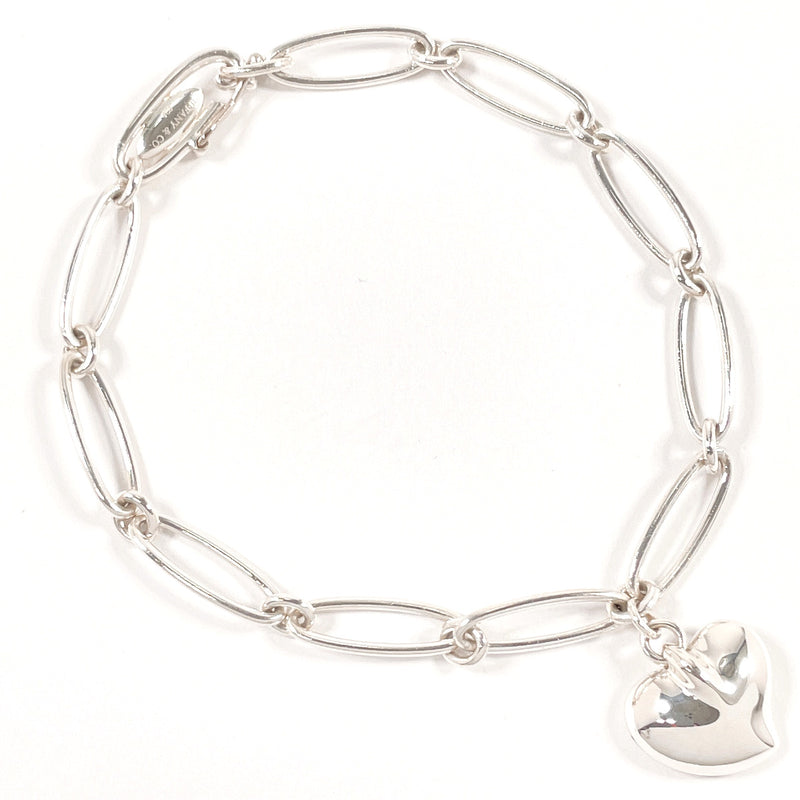 TIFFANY&Co. bracelet Curved heart Elsa Peretti Silver925 Silver Women Second hand