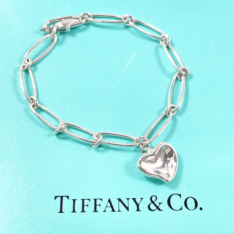 TIFFANY&Co. bracelet Curved heart Elsa Peretti Silver925 Silver Women Second hand