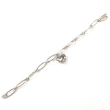 TIFFANY&Co. bracelet Curved heart Elsa Peretti Silver925 Silver Women Second hand