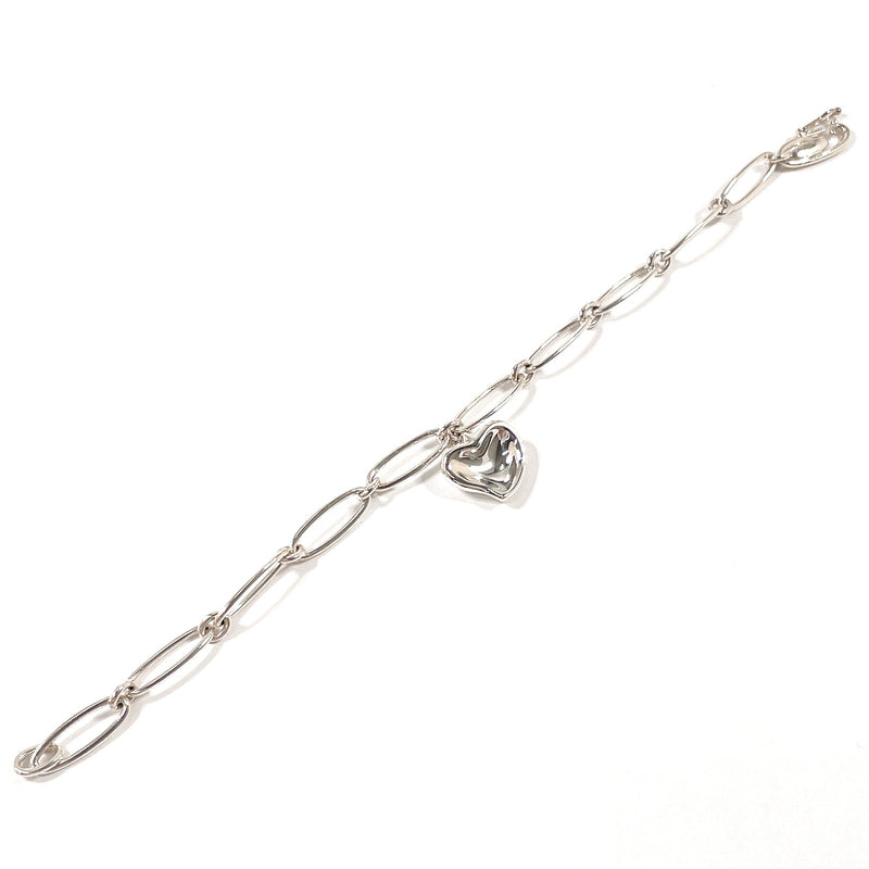 TIFFANY&Co. bracelet Curved heart Elsa Peretti Silver925 Silver Women Second hand