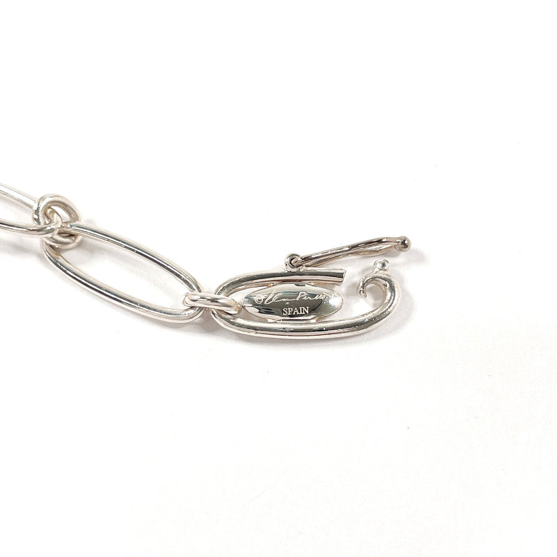 TIFFANY&Co. bracelet Curved heart Elsa Peretti Silver925 Silver Women Second hand