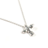 TIFFANY&Co. Necklace Bird cross Elsa Peretti Silver925 Silver Women Second hand