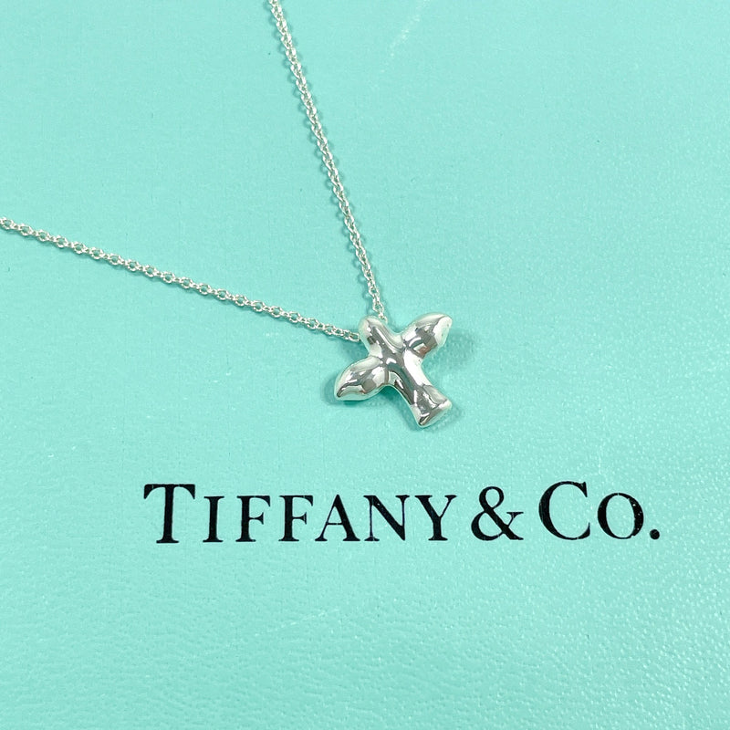 TIFFANY&Co. Necklace Bird cross Elsa Peretti Silver925 Silver Women Second hand