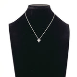 TIFFANY&Co. Necklace Bird cross Elsa Peretti Silver925 Silver Women Second hand