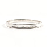 TIFFANY&Co. Bangle 1837 Narrow Silver925 Silver unisex Second hand