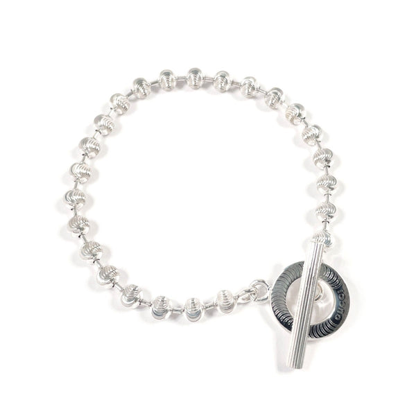 GUCCI bracelet Ball chain Silver925 Silver unisex Second hand