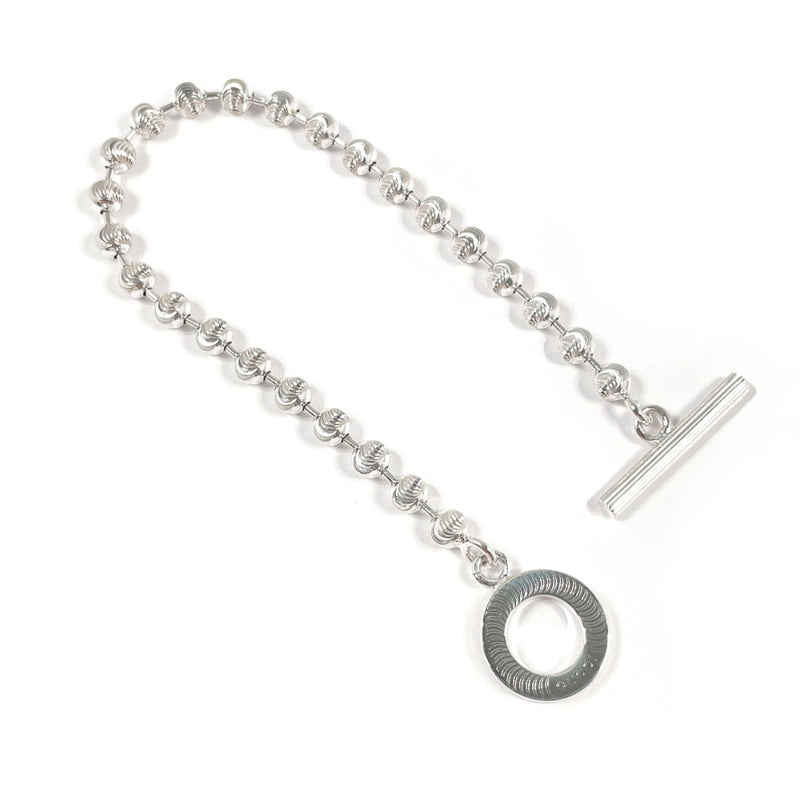 GUCCI bracelet Ball chain Silver925 Silver unisex Second hand