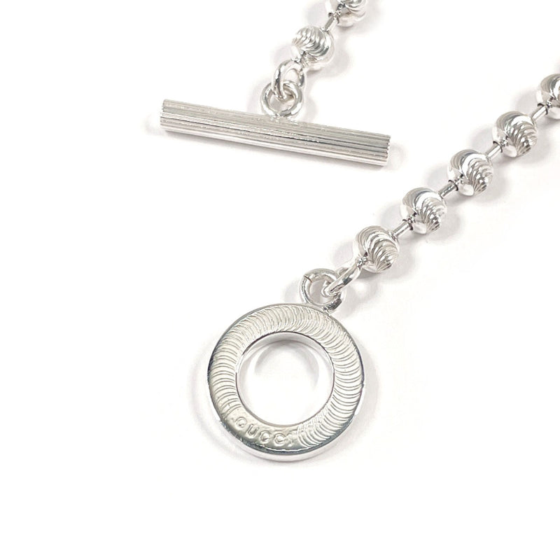 GUCCI bracelet Ball chain Silver925 Silver unisex Second hand