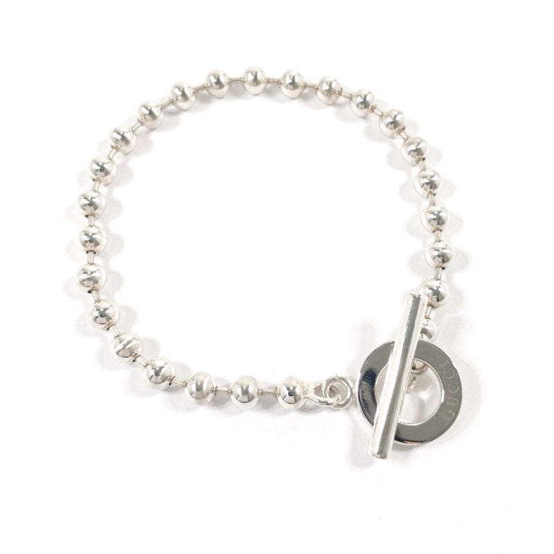 GUCCI bracelet Ball chain Silver925 Silver unisex Second hand
