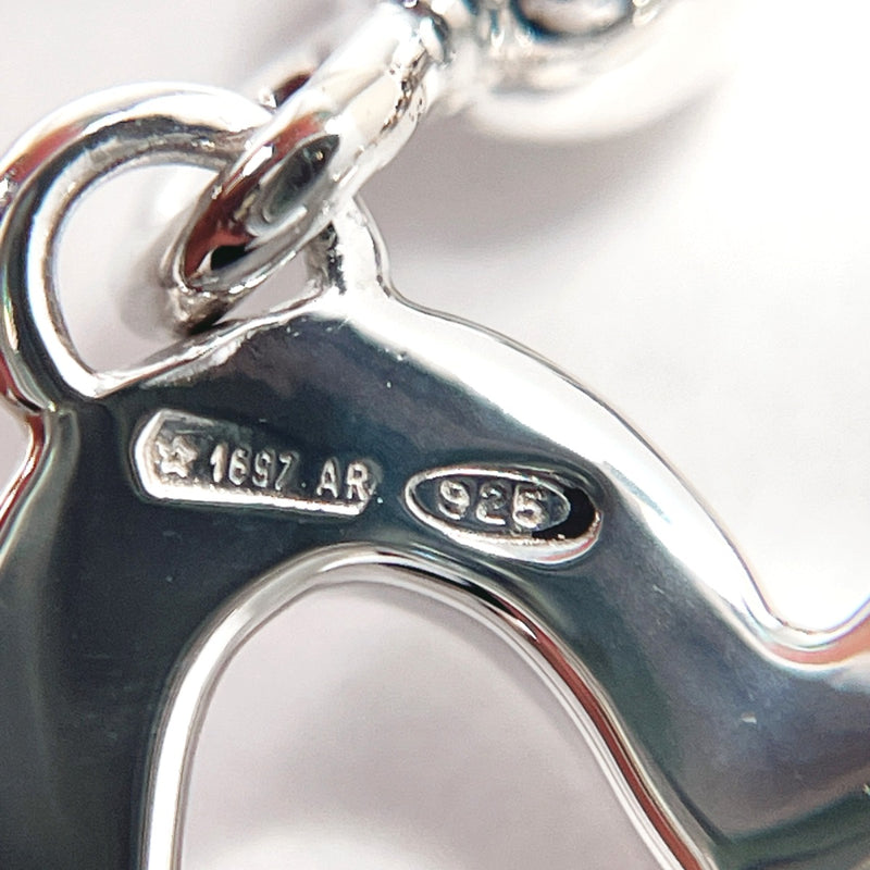 GUCCI Ring Heart Ball Chain Silver925 #US 4 3/4 Silver Women Second hand