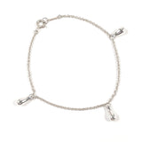 TIFFANY&Co. bracelet Teardrop 3P Elsa Peretti Silver925 Silver Women Second hand