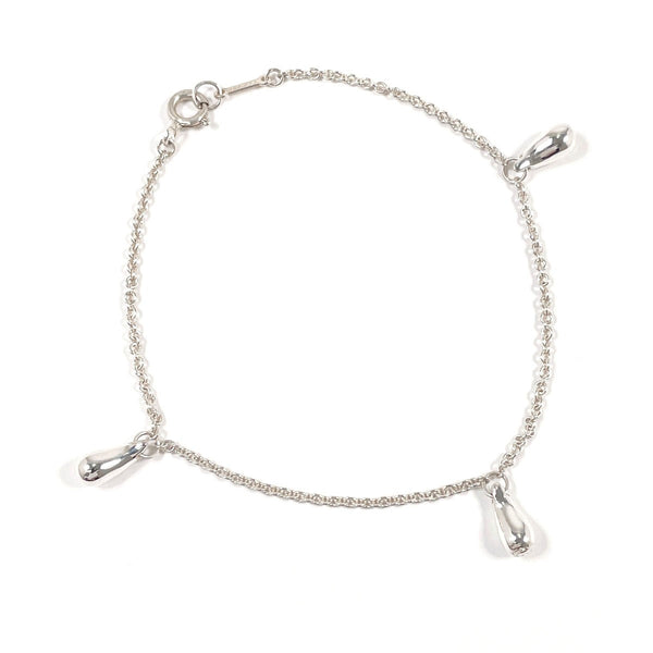 TIFFANY&Co. bracelet Teardrop 3P Elsa Peretti Silver925 Silver Women Second hand