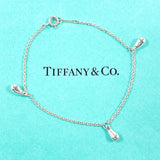 TIFFANY&Co. bracelet Teardrop 3P Elsa Peretti Silver925 Silver Women Second hand
