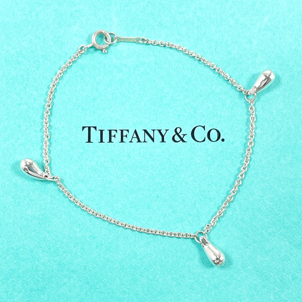 TIFFANY&Co. bracelet Teardrop 3P Elsa Peretti Silver925 Silver Women Second hand