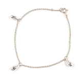 TIFFANY&Co. bracelet Teardrop 3P Elsa Peretti Silver925 Silver Women Second hand