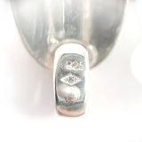 CHANEL earring oval with logo Silver925 Silver Women Second hand
