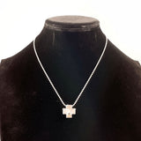 TIFFANY&Co. Necklace Roman Cross Silver925 Silver Women Second hand