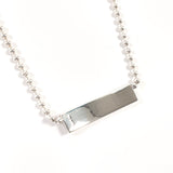 GUCCI choker Ball Chain with logo 2WAY Silver925 Silver Women Second hand