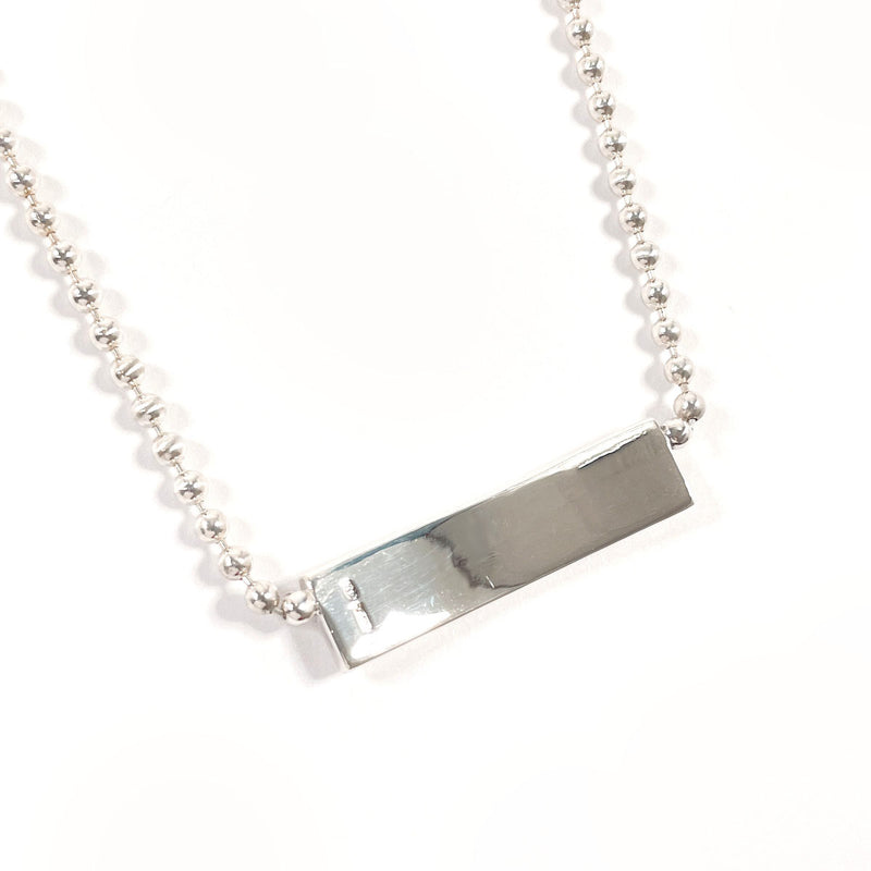 GUCCI choker Ball Chain with logo 2WAY Silver925 Silver Women Second hand