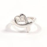 TIFFANY&Co. Ring Loving heart Paloma Picasso Silver925 #US 4 3/4 Silver Women Second hand