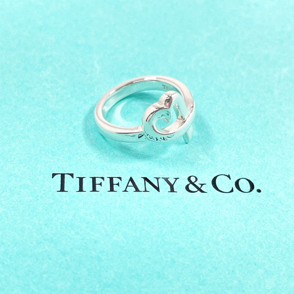 TIFFANY&Co. Ring Loving heart Paloma Picasso Silver925 #US 4 3/4 Silver Women Second hand