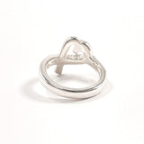 TIFFANY&Co. Ring Loving heart Paloma Picasso Silver925 #US 4 3/4 Silver Women Second hand