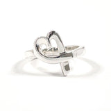 TIFFANY&Co. Ring Loving heart Paloma Picasso Silver925 #US 5 1/2 Silver Women Second hand