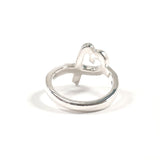 TIFFANY&Co. Ring Loving heart Paloma Picasso Silver925 #US 5 1/2 Silver Women Second hand