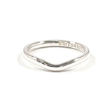 TIFFANY&Co. Ring Curved bundling Elsa Peretti Silver925 #US 5 1/4 Silver Women Second hand