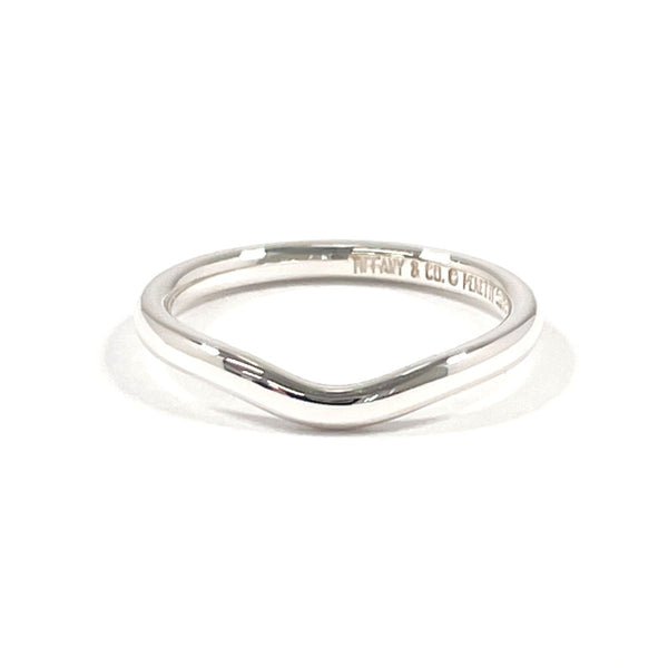 TIFFANY&Co. Ring Curved bundling Elsa Peretti Silver925 #US 5 1/4 Silver Women Second hand