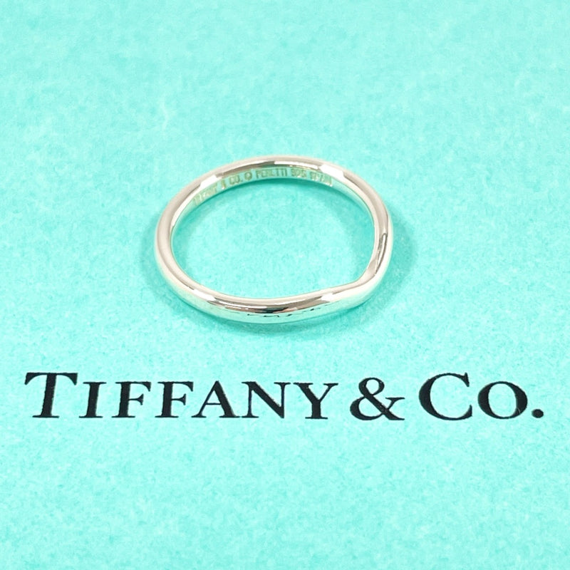 TIFFANY&Co. Ring Curved bundling Elsa Peretti Silver925 #US 5 1/4 Silver Women Second hand