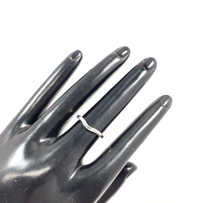 TIFFANY&Co. Ring Curved bundling Elsa Peretti Silver925 #US 5 1/4 Silver Women Second hand