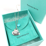 TIFFANY&Co. Necklace 2 hearts Silver925 Silver Women Second hand
