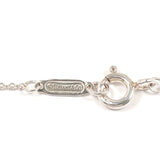 TIFFANY&Co. Necklace Fold heart Silver925 Silver Women Second hand