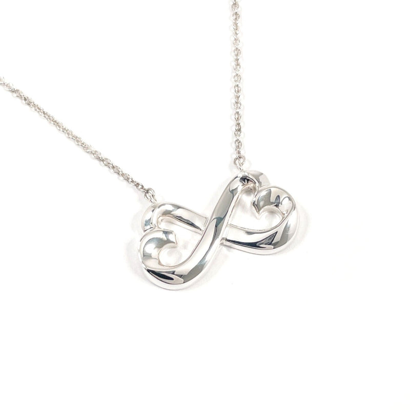 TIFFANY&Co. Necklace Double rubbing heart Paloma Picasso Silver925 Silver Women Second hand