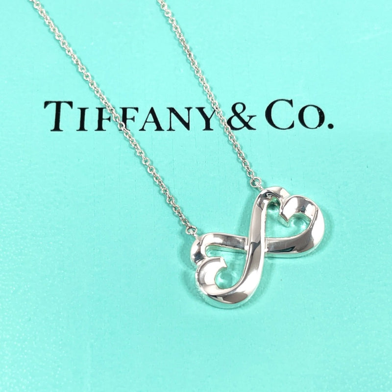 TIFFANY&Co. Necklace Double rubbing heart Paloma Picasso Silver925 Silver Women Second hand