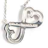 TIFFANY&Co. Necklace Double rubbing heart Paloma Picasso Silver925 Silver Women Second hand