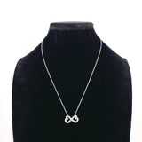 TIFFANY&Co. Necklace Double rubbing heart Paloma Picasso Silver925 Silver Women Second hand