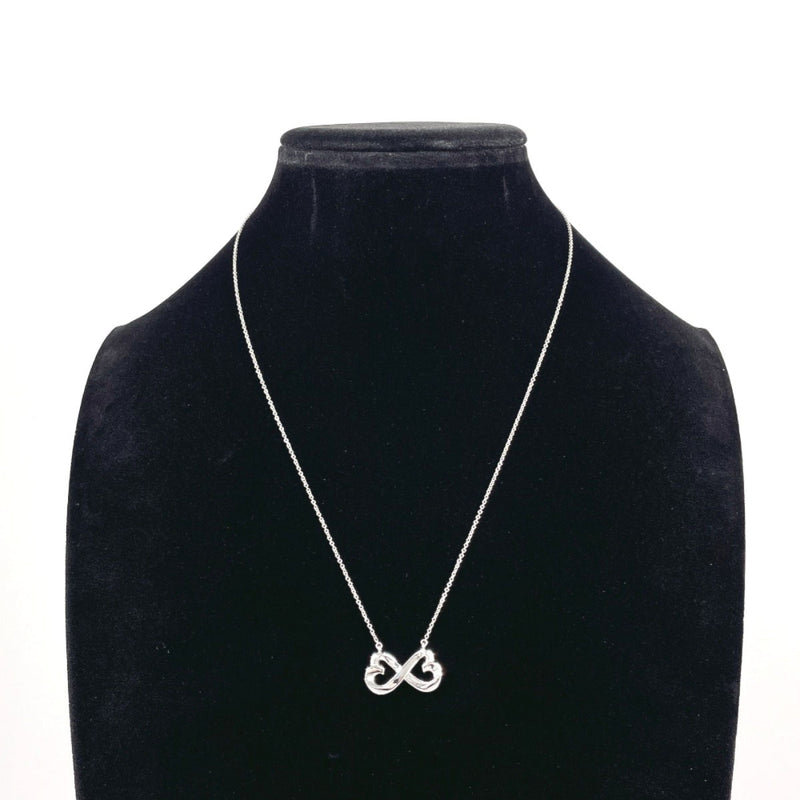 TIFFANY&Co. Necklace Double rubbing heart Paloma Picasso Silver925 Silver Women Second hand