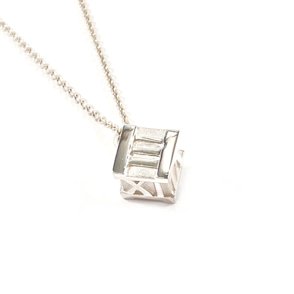 TIFFANY&Co. Necklace Atlas cube Silver925 Silver Women Second hand
