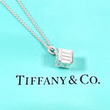TIFFANY&Co. Necklace Atlas cube Silver925 Silver Women Second hand