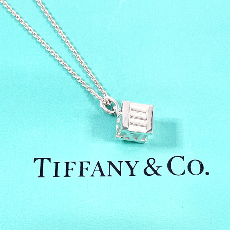 TIFFANY&Co. Necklace Atlas cube Silver925 Silver Women Second hand