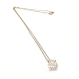 TIFFANY&Co. Necklace Atlas cube Silver925 Silver Women Second hand