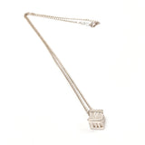 TIFFANY&Co. Necklace Atlas cube Silver925 Silver Women Second hand