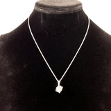 TIFFANY&Co. Necklace Atlas cube Silver925 Silver Women Second hand