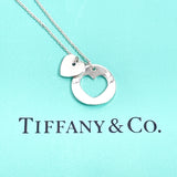 TIFFANY&Co. Necklace stencil heart Silver925 Silver Women Second hand
