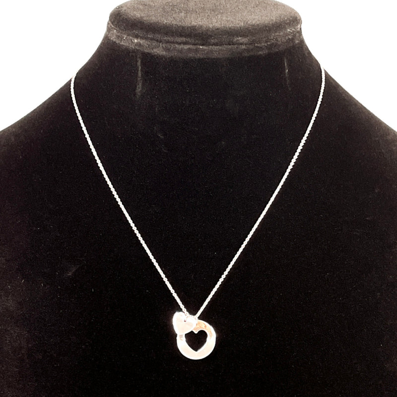 TIFFANY&Co. Necklace stencil heart Silver925 Silver Women Second hand